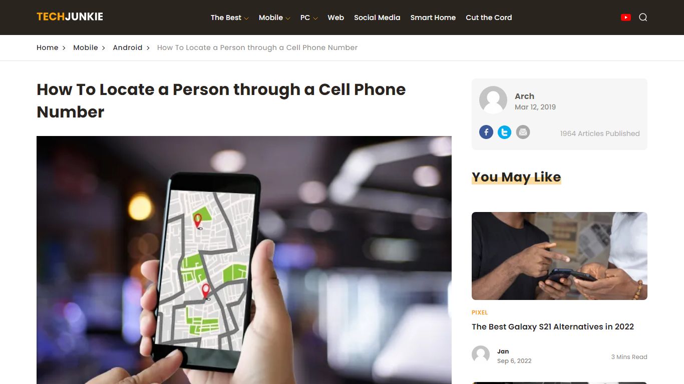 How To Locate a Person through a Cell Phone Number - Tech Junkie